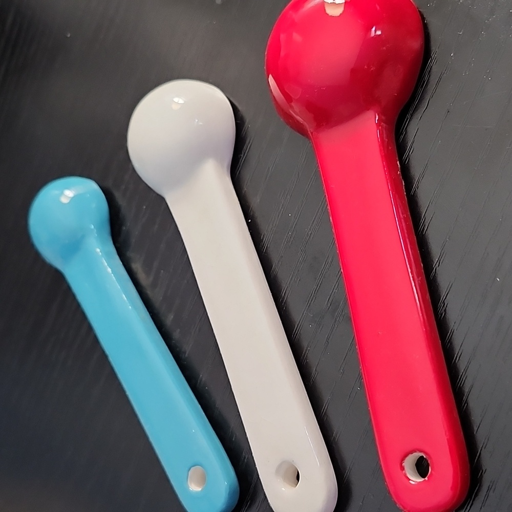 Colorful Ceramic Measuring Spoons Set - Picture 5 of 7